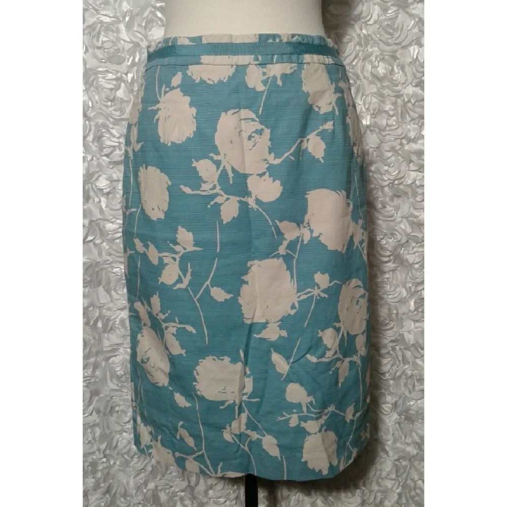 Boden floral pencil skirt size 8R